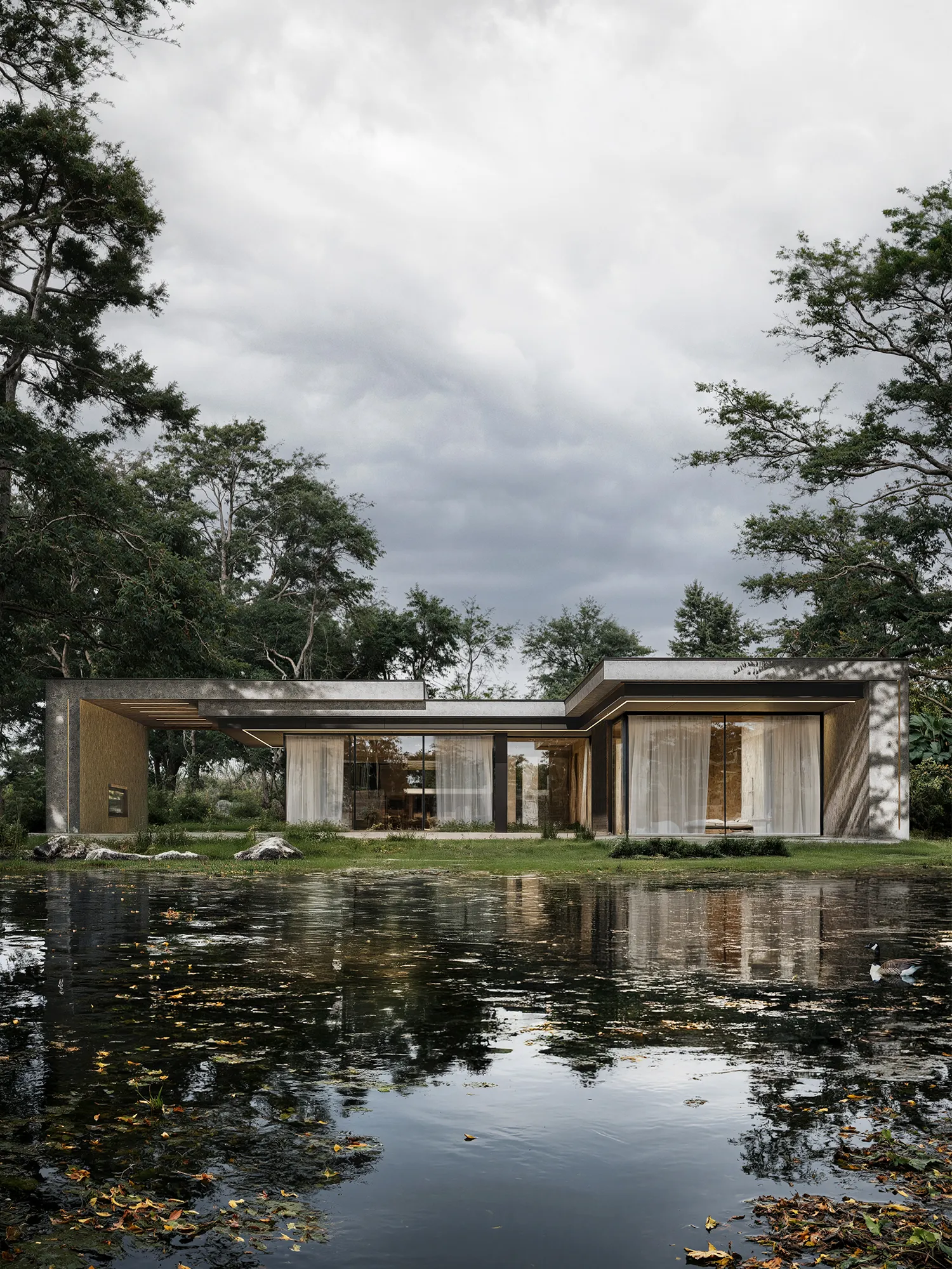 Современный коттедж