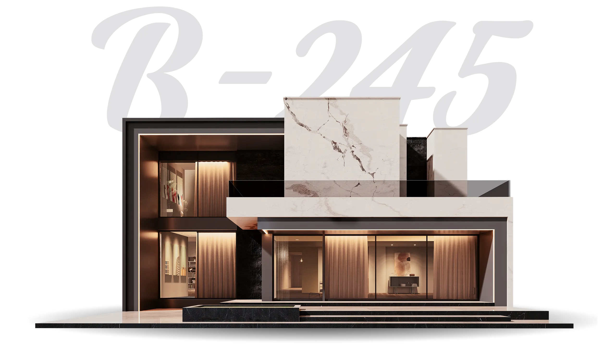 Коттедж H-245