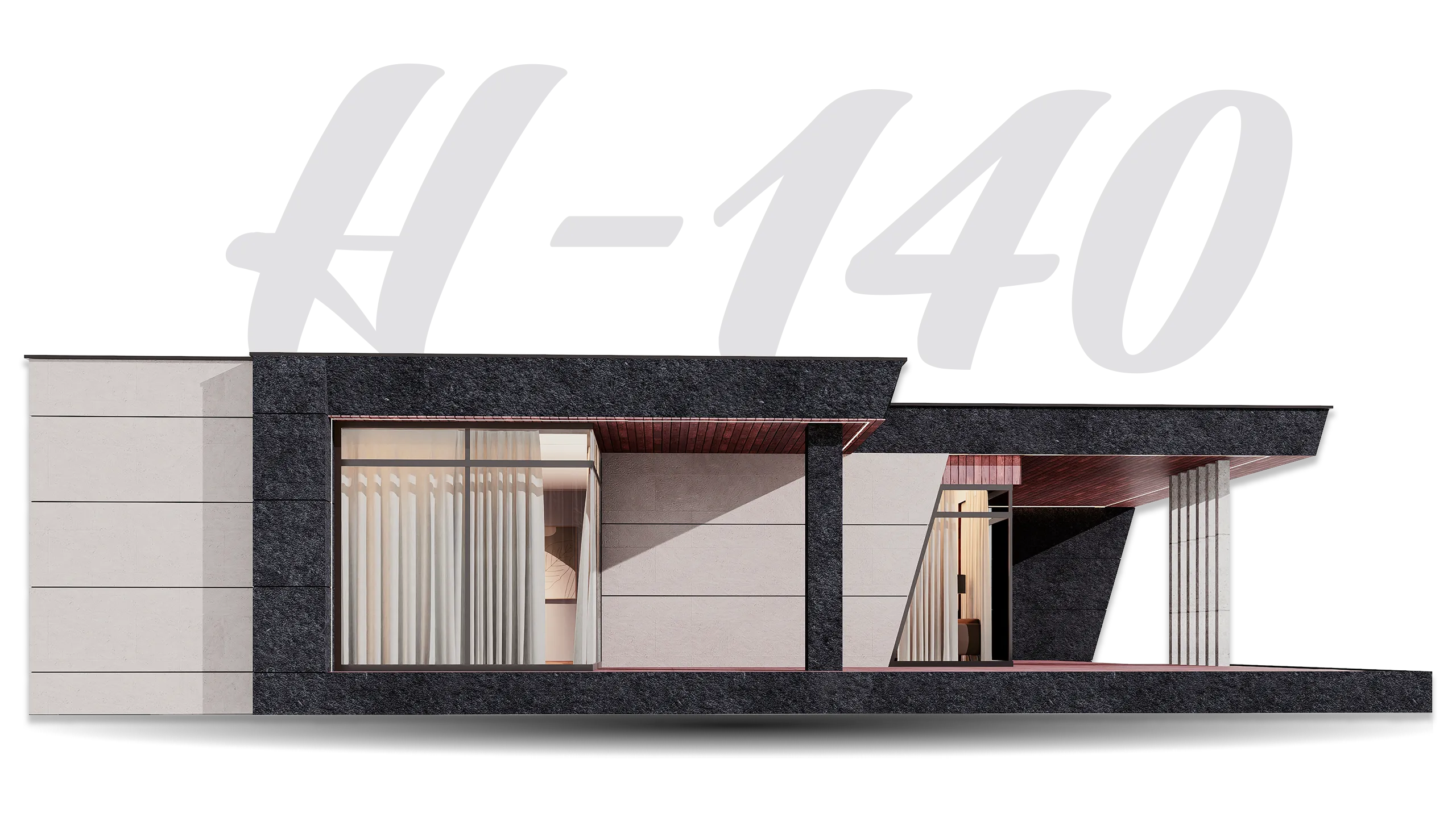 Коттедж H-140