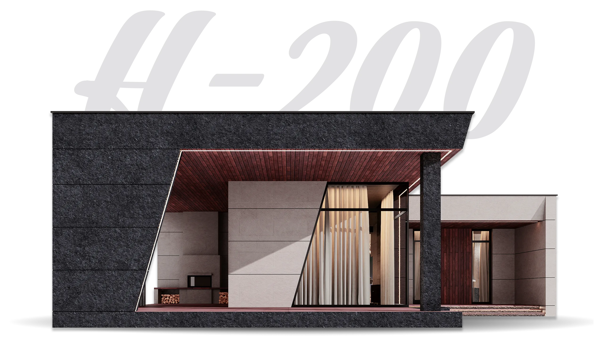 Коттедж H-200