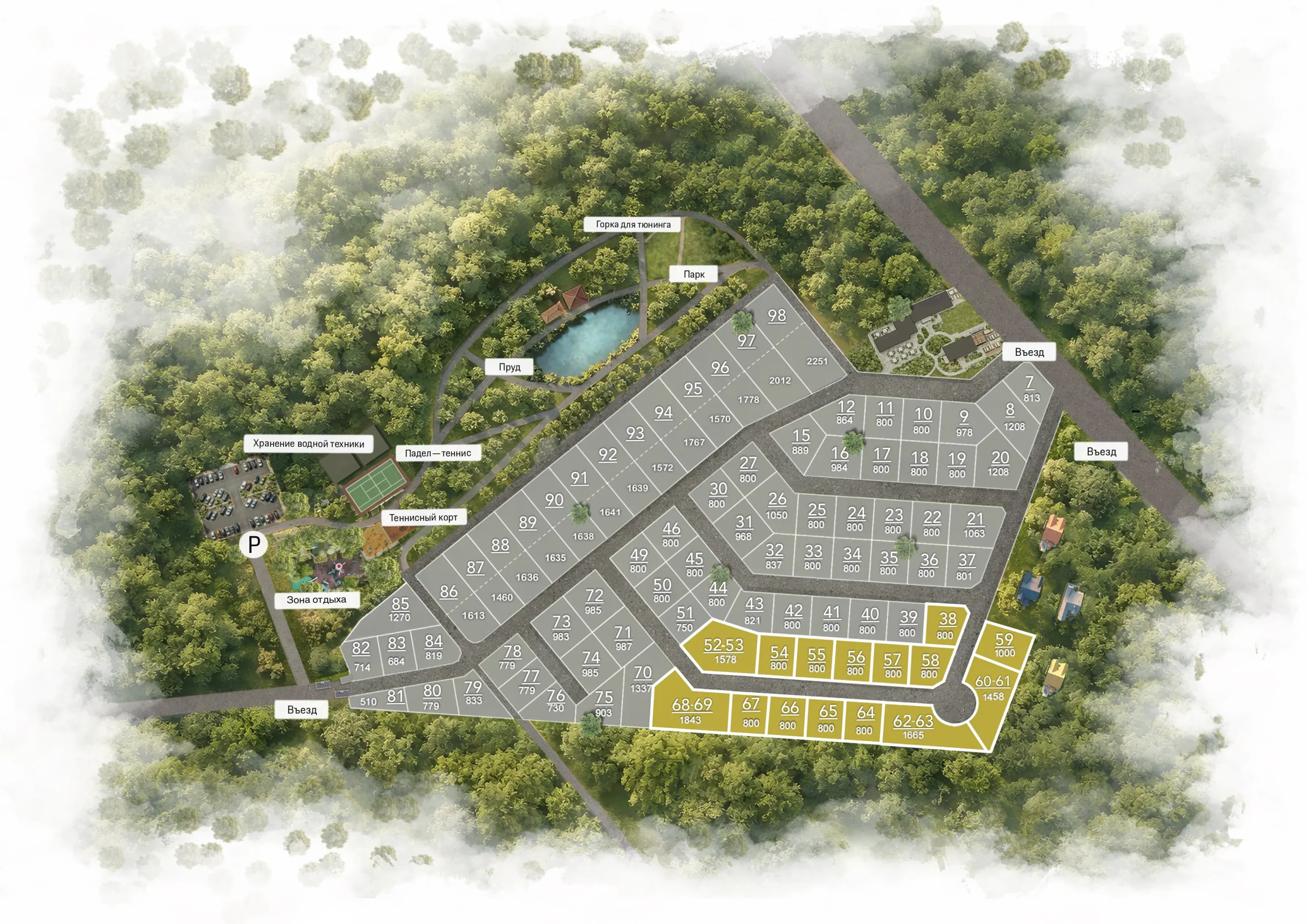 Генеральный план — карта