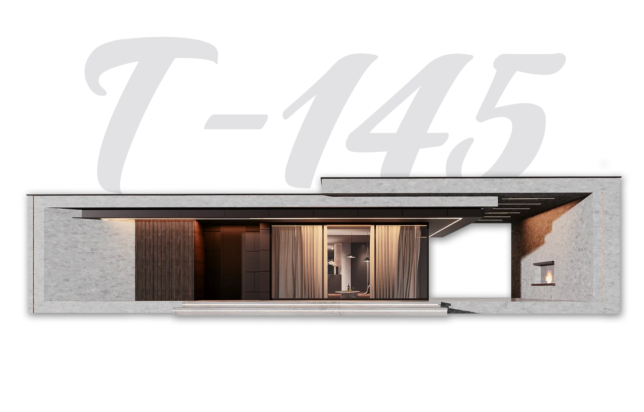Коттедж T-145